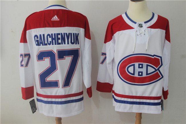 Adidas Classic Montreal Canadiens 27 Alex Galchenyuk Ice Hockey Jersey White