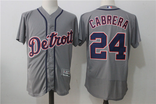 Detroit Tigers 24 Miguel Cabrera Flexbase Baseball Jersey Gray