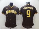 Nike San Diego Padres 9 Jake Cronenworth Flexbase Baseball Jersey Brown