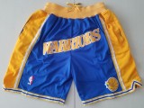 Golden State Warrior Blue Mesh Shorts Retro