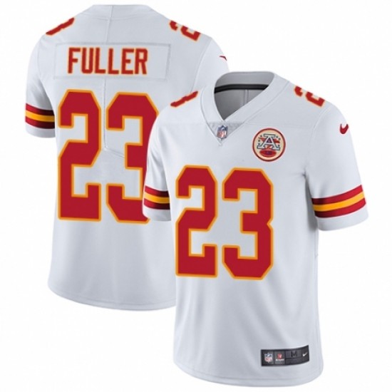 Kansas City Chiefs 23 Kendall Fuller Football Jersey Legend White