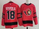 Adidas Ottawa Senators 18 Tim Stutzle Ice Hockey Jersey Red