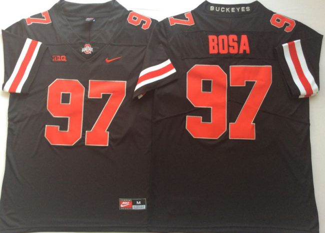 Ohio State Buckeyes 97 Joey Bosa Li mited College Football Jersey Black