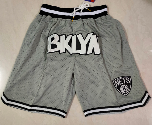 Brooklyn nets blue net grey pocket pants