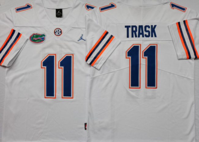 Florida Gators 84 Kyle Pitts College Football Jersey White