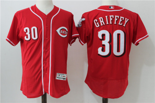 Cincinnati Reds 30 ken griffey jr Flexbase Baseball Jersey Red