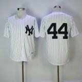 New York Yankees 44 Reggie Jackson Baseball Jersey White Retro