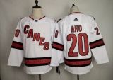 Adidas Carolina Hurricanes 20 Sebastian Aho Ice Hockey Jersey White
