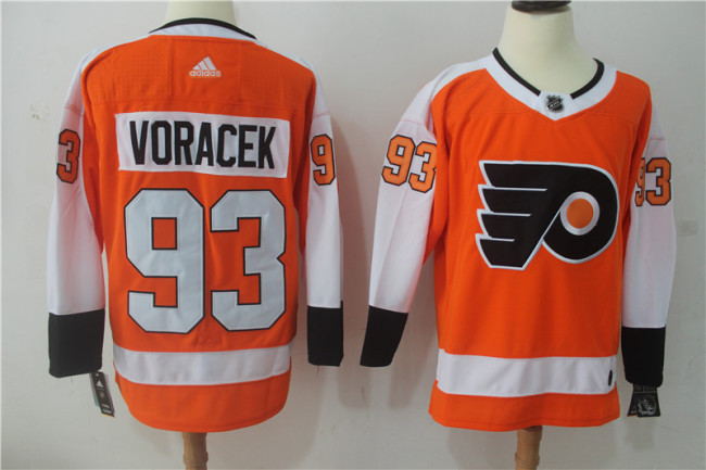 Adidas Classic Philadelphia Flyers 93 Jakub Voracek Ice Hockey Jersey Orange