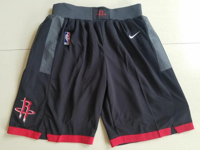 Nike Houston Rockets Black shorts fans version