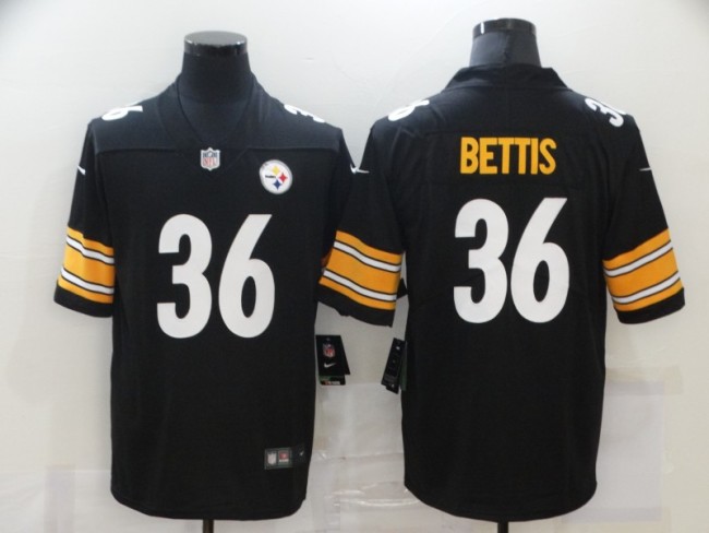 Pittsburgh Steelers 36 Jerome Bettis Football Jersey Legend Black