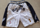 Spurs pants white champion justdon pocket pants
