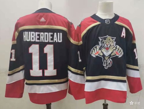 Adidas Florida Panthers 11 Jonathan Huberdeau Ice Hockey Jersey Black