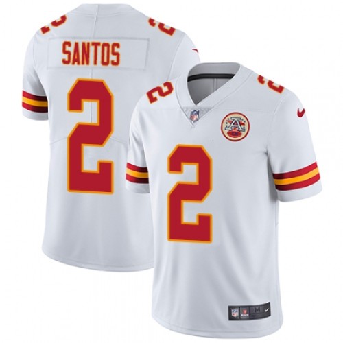 Kansas City Chiefs 2 Cairo Santos Football Jersey Legend White