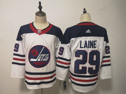 Adidas Classic Winnipeg Jets 29 Patrik Laine Ice Hockey Jersey White