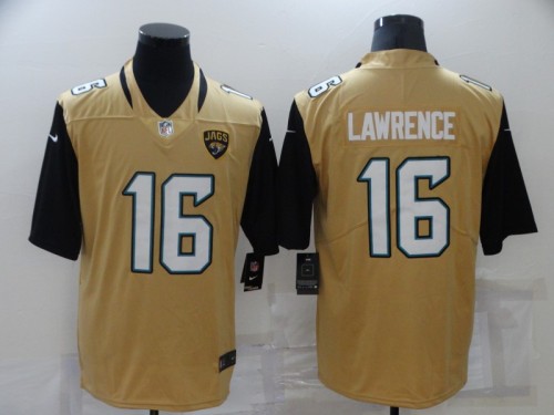 Jacksonville Jaguars 16 Trevor Lawrence Football Jersey Legend Ywlloe