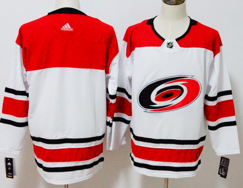 Adidas Classic Carolina Hurricanes Blank Ice Hockey Jersey White