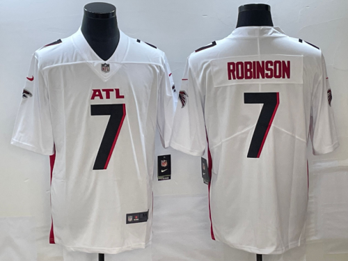 Atlanta Falcons 7 Bijan Robinson Football Jersey Legend White