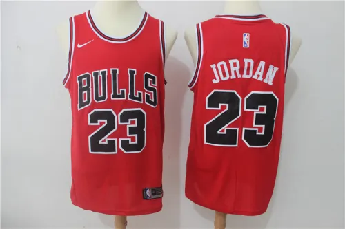 Nike Chicago Bulls 23 Michael Jordan Basketball Jersey Red Fan Edition