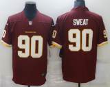 Washington Redskins 90 Montez Sweat Football Jersey Legend Red