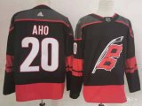 Adidas Carolina Hurricanes 20 Sebastian Aho Ice Hockey Jersey Black