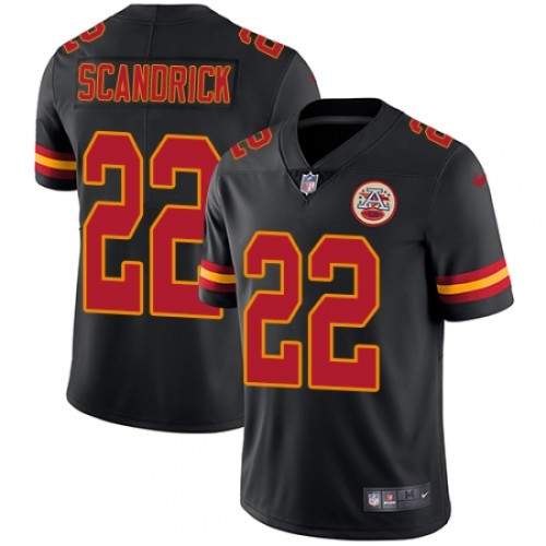 Kansas City Chiefs 22 Orlando Scandrick Football Jersey Legend Black