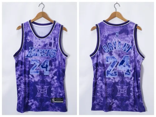 Los Angeles Lakers 24 Kobe Bryant Basketball Jersey Selected Edition
