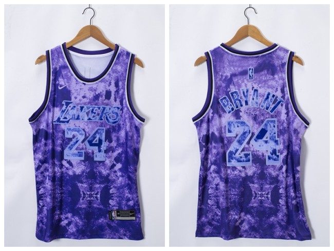 Los Angeles Lakers 24 Kobe Bryant Basketball Jersey Selected Edition
