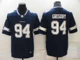 Dallas Cowboys 94 Randy Gregory Football Jersey Navy Blue