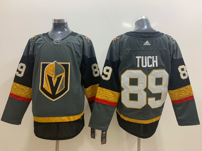 Adidas Classic Vegas Golden Knights 89 Alex Tuch Ice Hockey Jersey Navy Gray