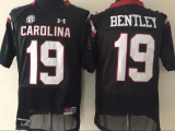 South Carolina Gamecock 19 Jake Bentley College Football Jersey Black