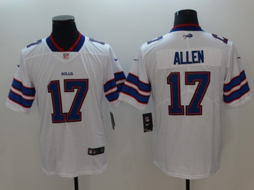 Buffalo Bills 17 Josh Allen White 2017 Vapor Untouchable Limited Playe