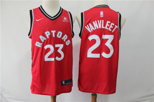 Nike Toronto Raptors 23 Fred VanVleet Basketball Jersey Red Fans