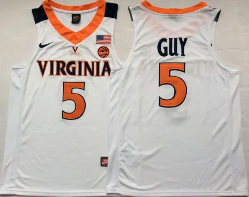 NCAA Virginia 5 GUY White University Edition