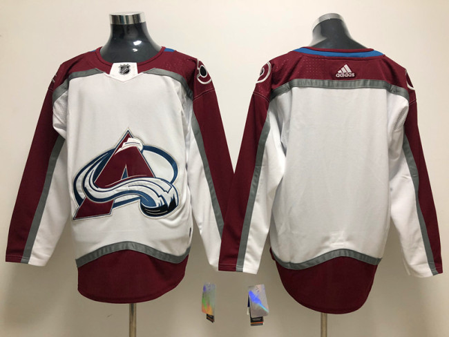 Adidas Classic Colorado Avalanche Blank Ice Hockey Jersey White