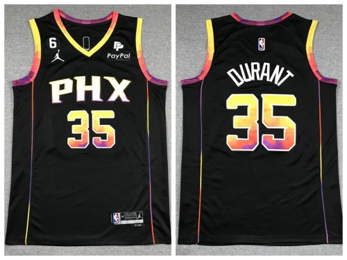 Nike Feinikesi suns 35 Kevin Durant Basketball Jersey Black