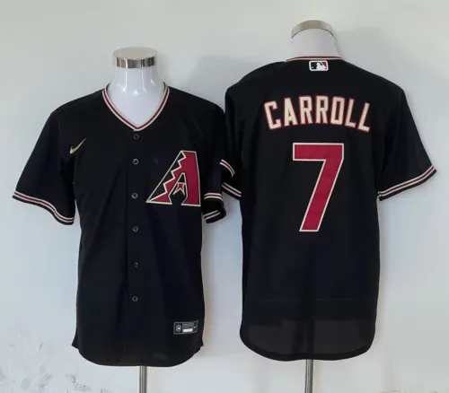 Nike Arizona Diamondbacks 7 Corbin Carroll Baseball Jersey Black