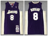 Los Angeles Lakers 8 Kobe Bryant  Basketball Jersey Hall of fame purple