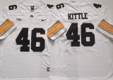 Iowa Hawkeyes 46 George Kittle College Football Jersey White