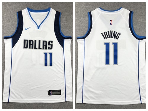 Youth Nike Dallas Mavericks 11 Kyrie Irving Basketball Jersey White