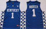 Kentucky Wildcats Devin Booker College Basketball Jersey Blue