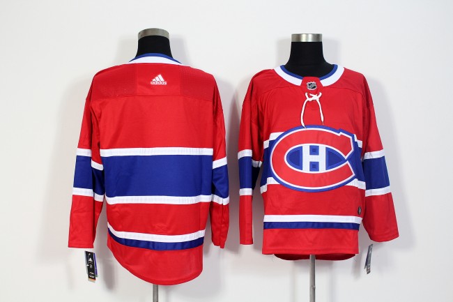 Adidas Classic Montreal Canadiens Blank Ice Hockey Jersey Red