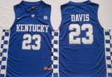 Kentucky Wildcats 23 Anthony Davis College Basketball Jersey Blue