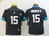 Youth  Jacksonville Jaguars 15 Gardner Minshew II Football Jersey Legend Black