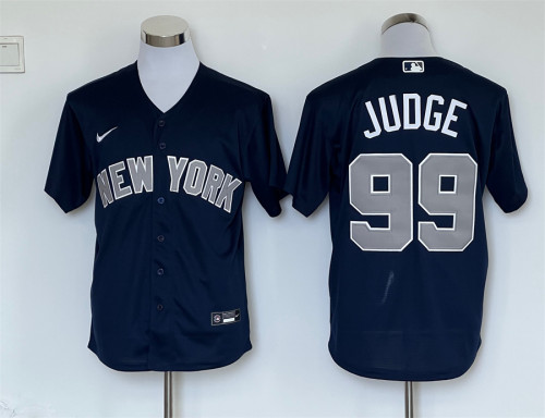 Nike New York Yankees 99 Aaron Judge Baseball Jersey Navy Blue