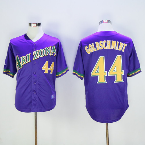 Arizona Diamondbacks 44 Paul Goldschmidt Baseball Jersey purple