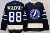 Adidas Tampa Bay Lightning 88 Andrei Vasilevskiy Ice Hockey Jersey Black