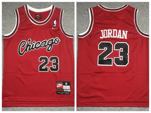 Chicago Bulls 23 Michael Jordan Basketball Jersey Red