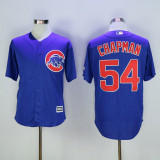 Chicago Cubs 54 Aroldis Chapman Baseball Jersey Blue Fans