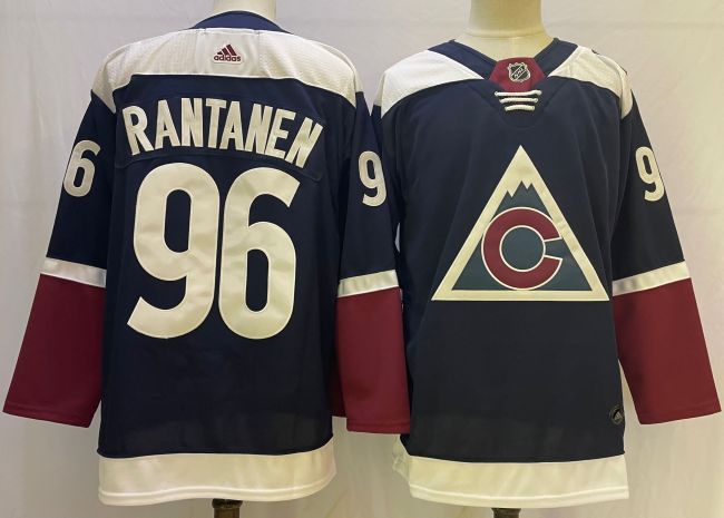 Adidas Colorado Avalanche 96 Mikko Rantanen Ice Hockey Jersey Black